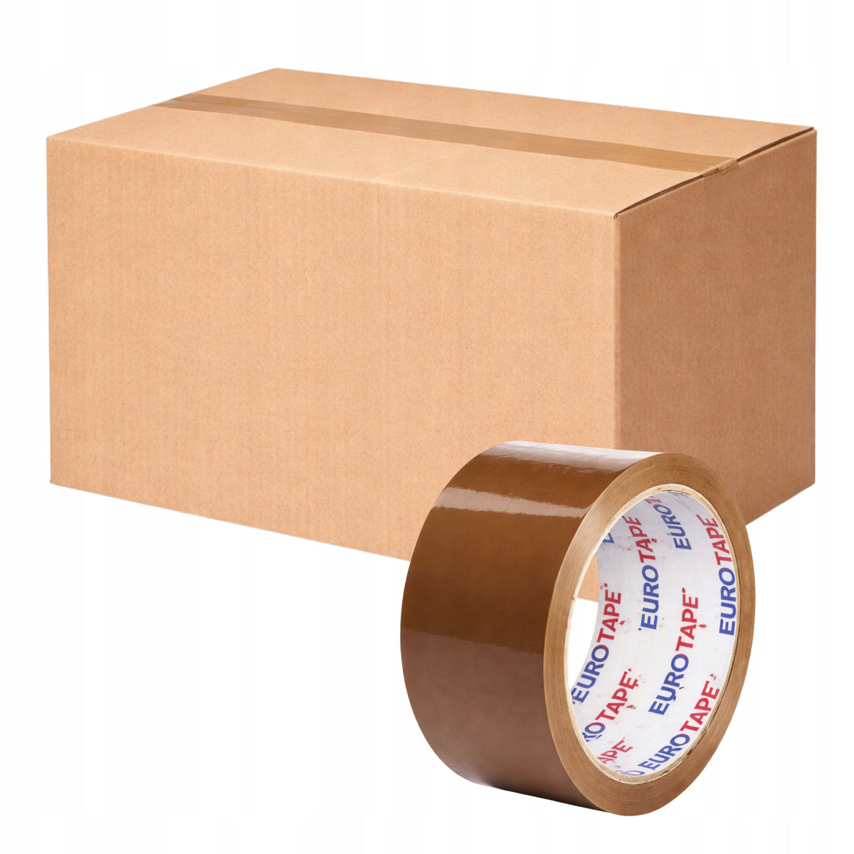 Packing Tape Brown Hot Melt 48/60 Adhesive Strong 36 pcs
