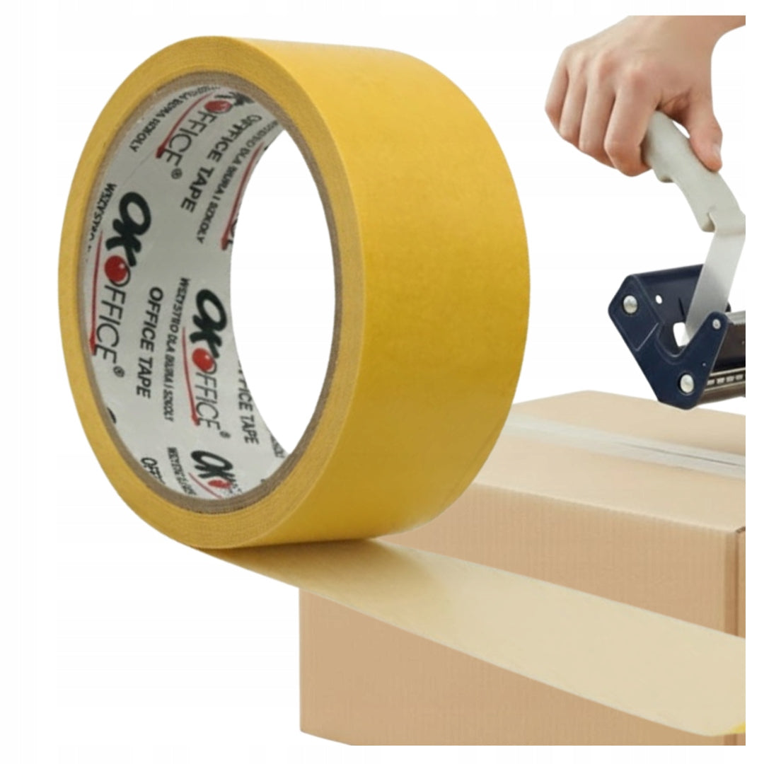 Packing Tape Brown Very Strong Double Sided Adhesive 5m x 50mm Office
