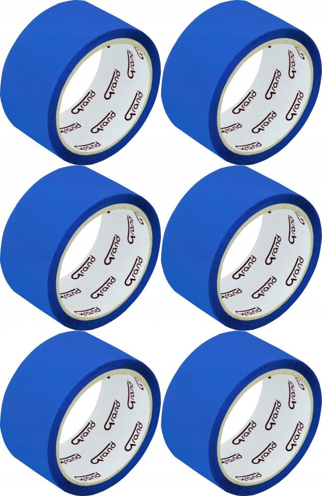 Packing Tape Colorful 48x50 Blue Acrylic x6