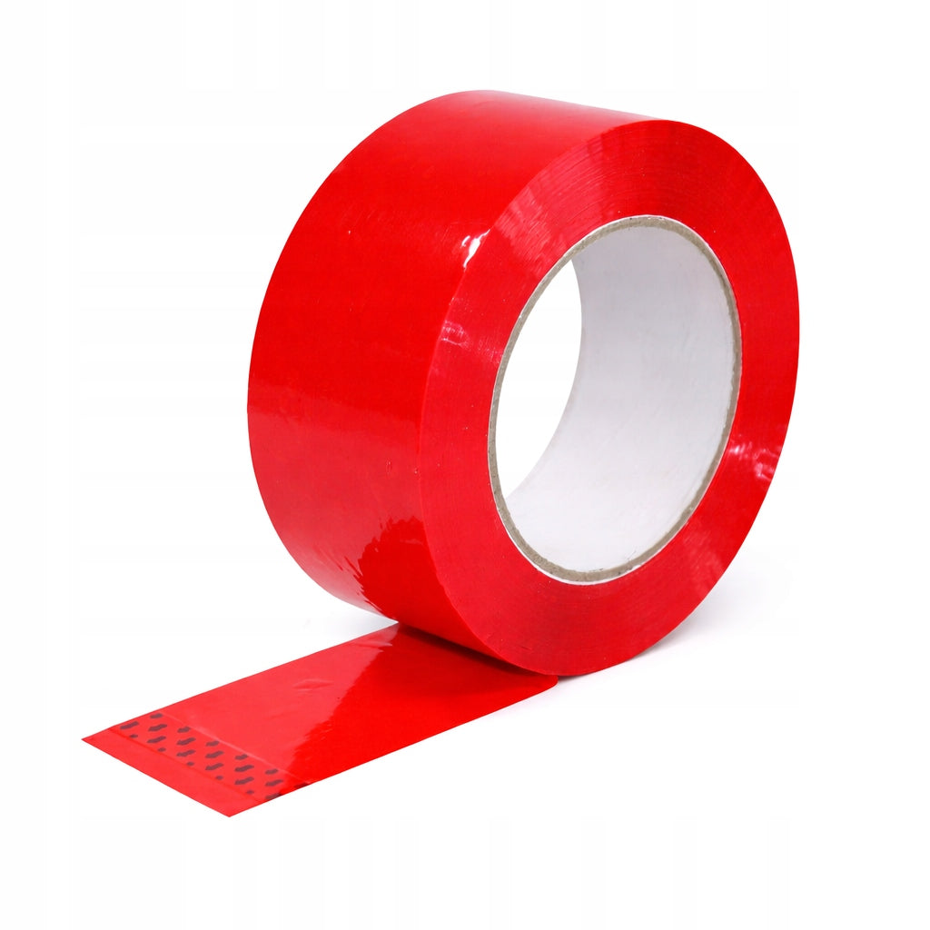 Packing Tape Packing 200m Adhesive Red 218y 48mm Strong Acrylic