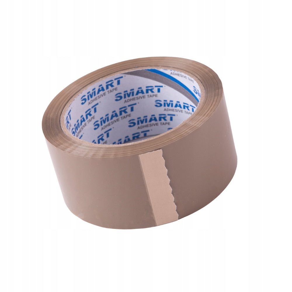 Packing Tape SMART Brown 48mm x 100y 144 pcs 4 Cartons Packaging status original