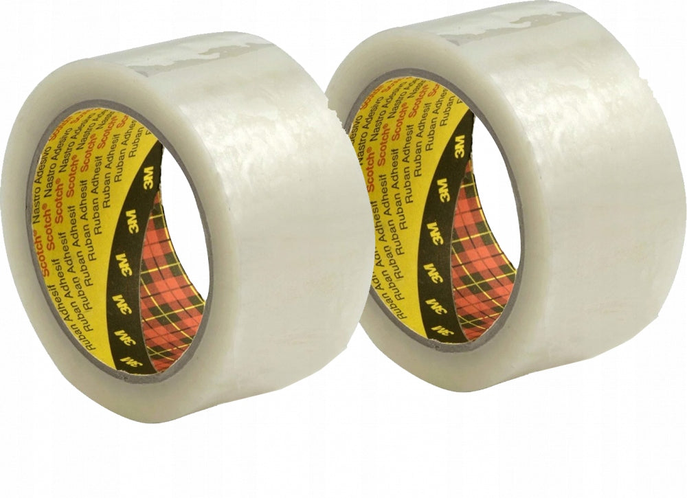 Packing Tape Scotch 3M 50x66m Transparent x2