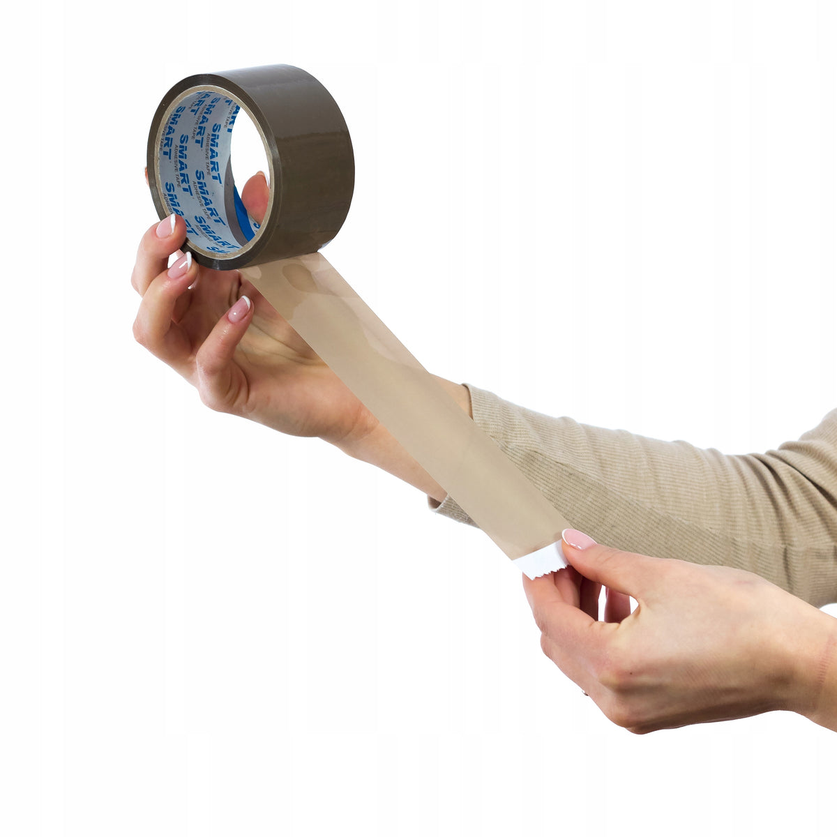 Packing Tape Strong Smart 48/50 Brown For Moving Packing Brand Smart