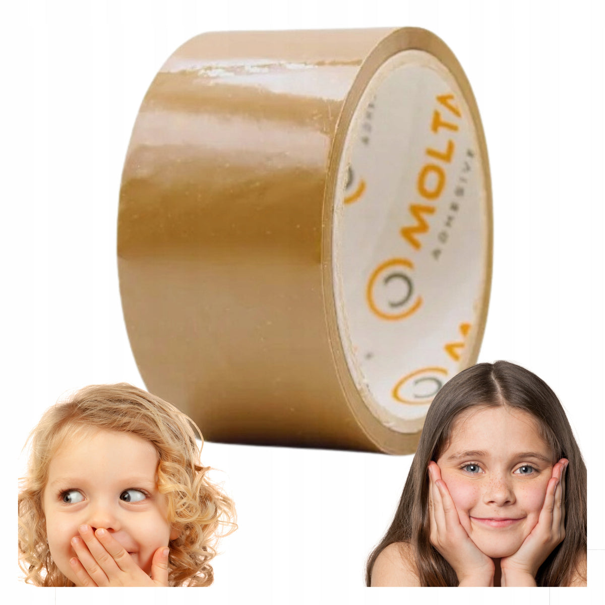 Packing Tape Transparent for Office for Business to Work 48mm x 60m Durable