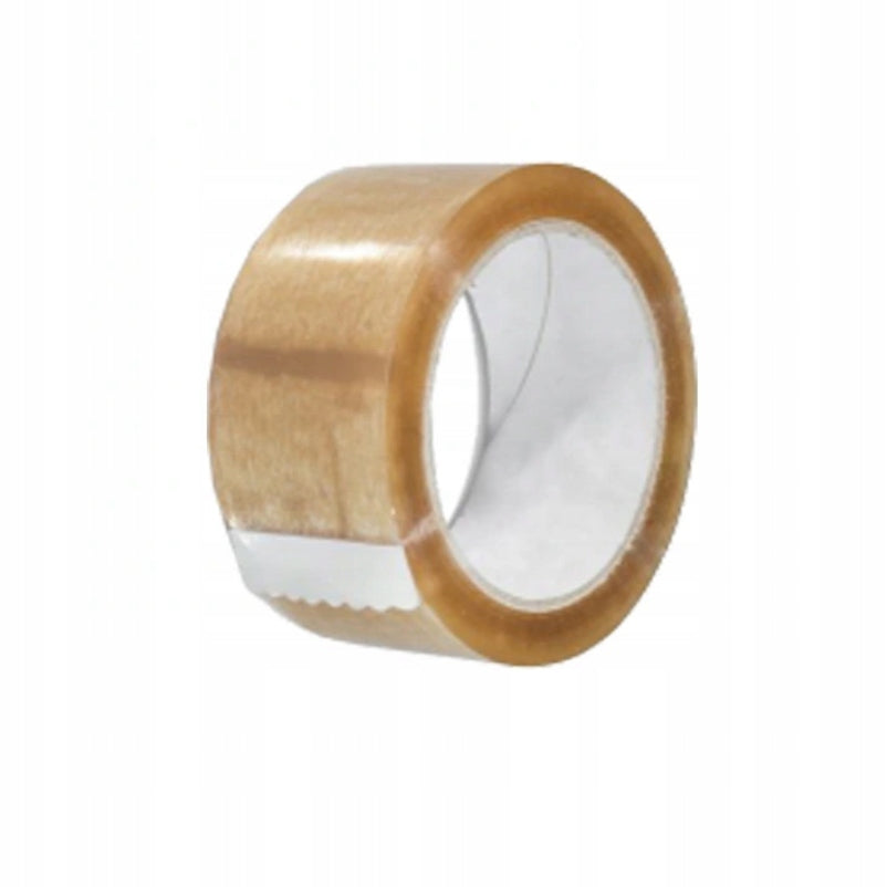 Packing tape 48/66y SOLVENT RUBBER TRANSPARENT 36pcs