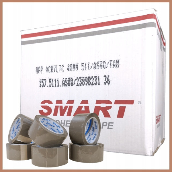 Packing tape 48/91 brown 48mm 91m /100yd 1 pc Width 48 mm
