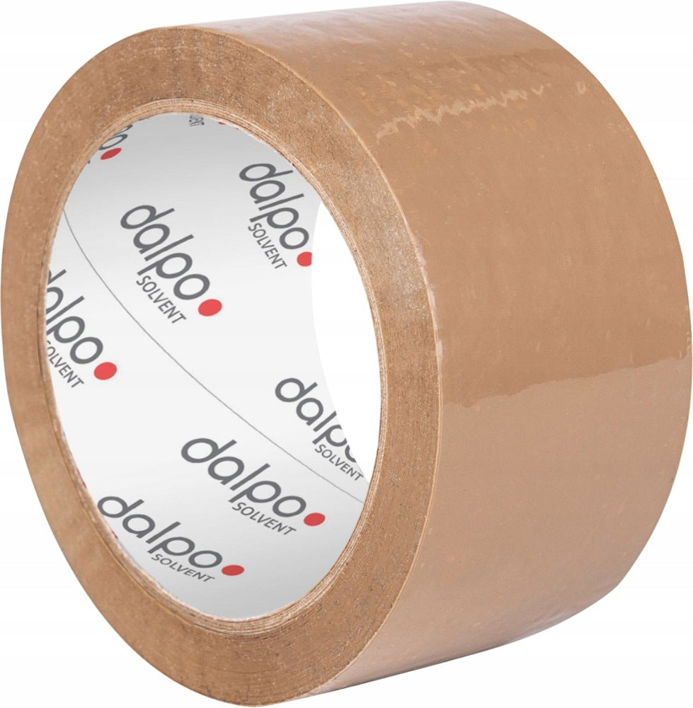 Packing tape, 48mm x 54m brown strong durable Dalpo x 6 PCS Packaging status original