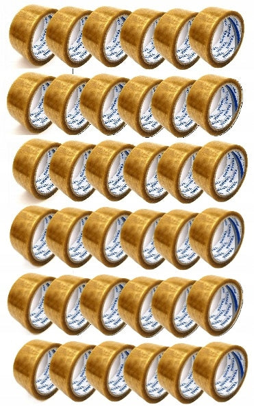 Packing tape 48x132, transparent 48/132 LARGE ROLL 36 pcs