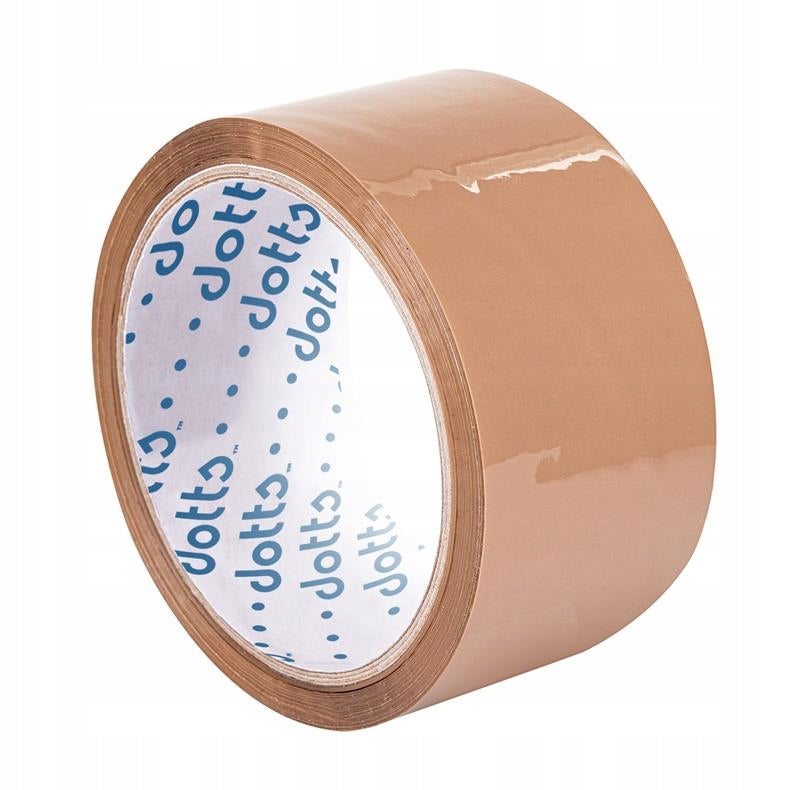 Packing tape DOTTS acrylic 48x50 - brown