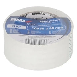 Packing tape Dedra colourless width 48 mm length 60 m 1 pc.