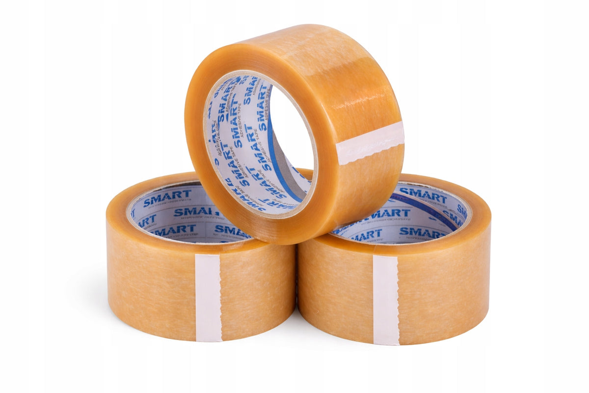 Packing tape SMART 48x120,7m, transparent 48/132y 3pcs.