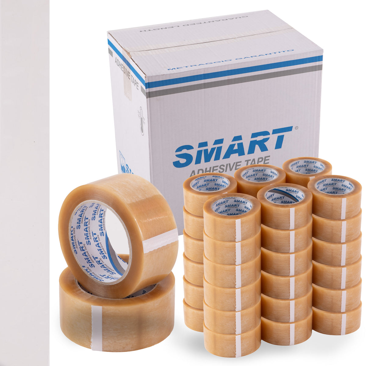 Packing tape SMART 48x120,7m, transparent 48/132y 72pcs. Width 48 mm