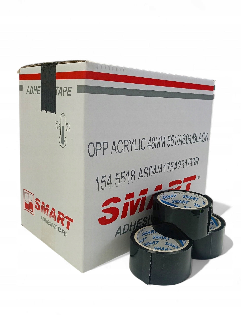 Packing tape SMART BLACK CARTON