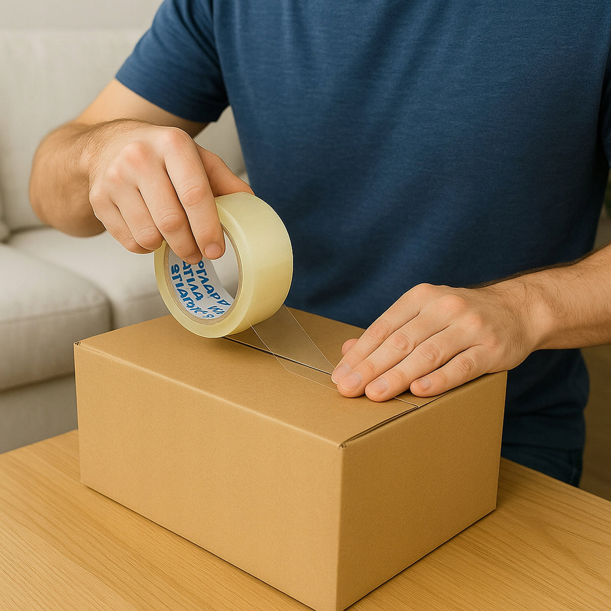 Packing tape Smart colourless width 48 mm length 60 m 3 pcs. Width 48 mm