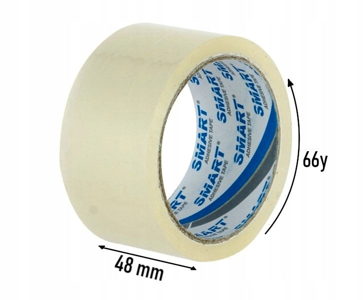Packing tape Smart colourless width 48 mm length 66 m 1 pc. Brand Smart