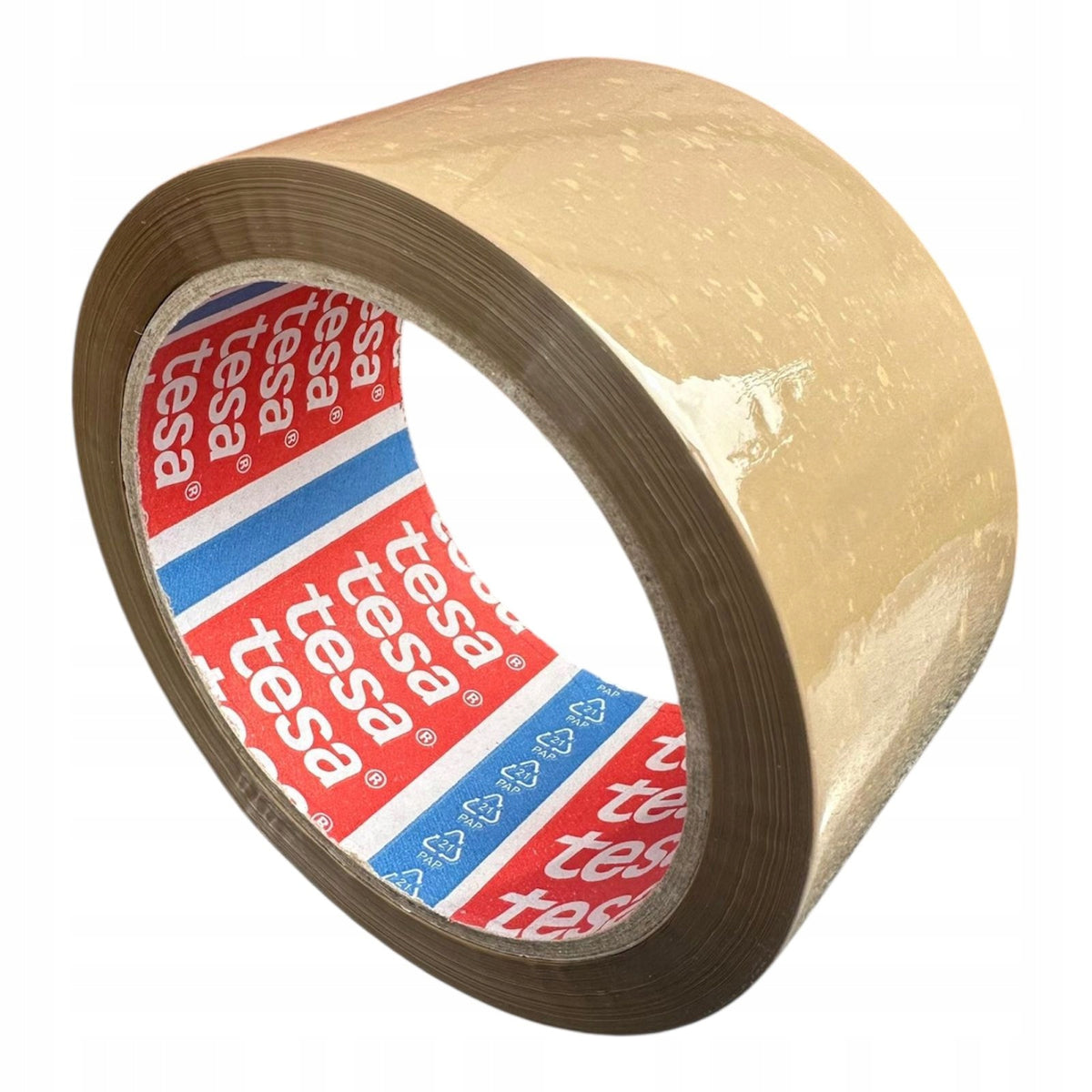 Packing tape TESA 4263 48x66 solvent brown Brand Tesa
