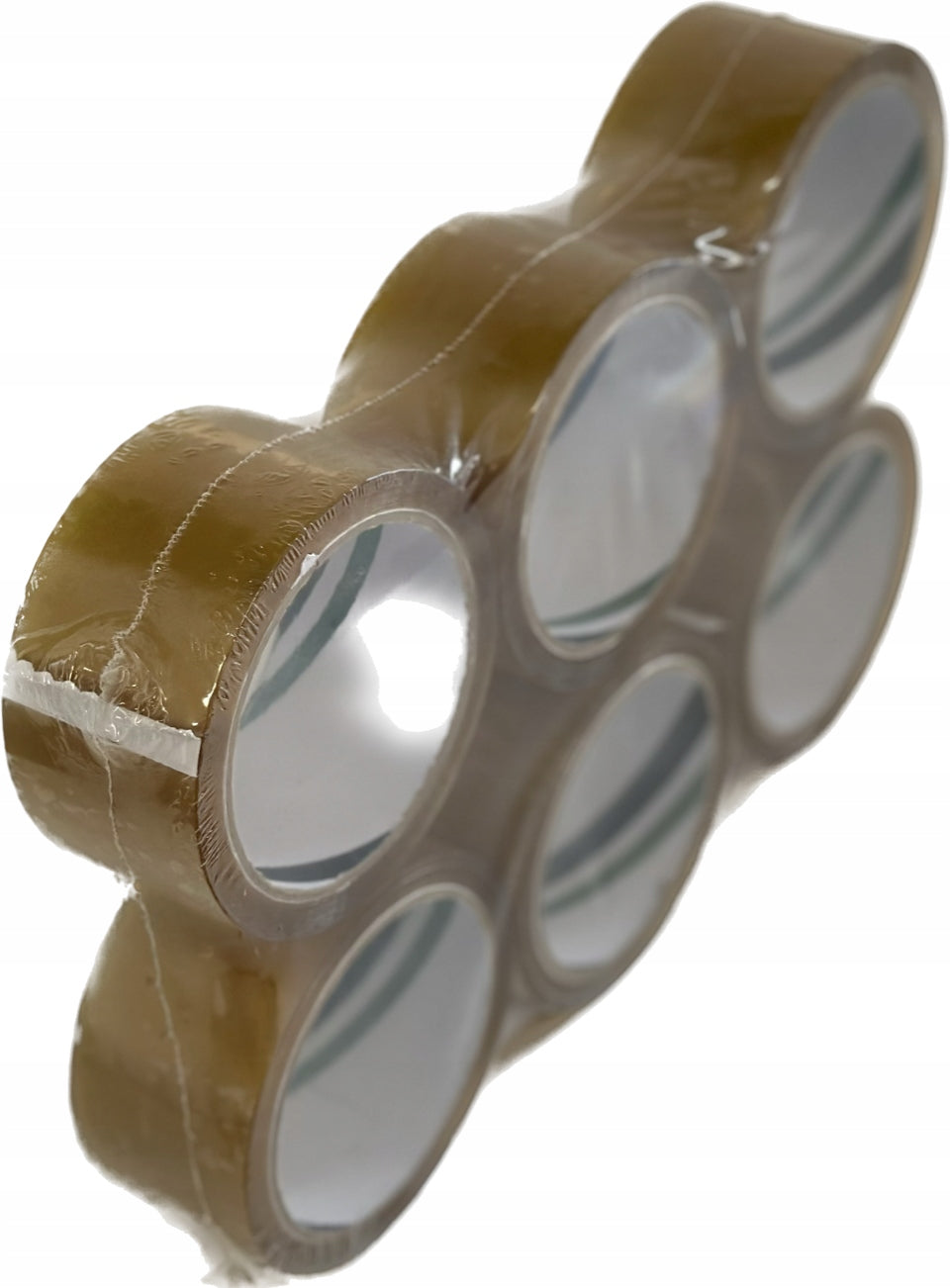Packing tape Transparent Rubber 48/ 54 6 pcs