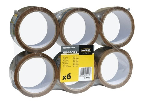 Packing tape brown 48mm 66m 1 piece