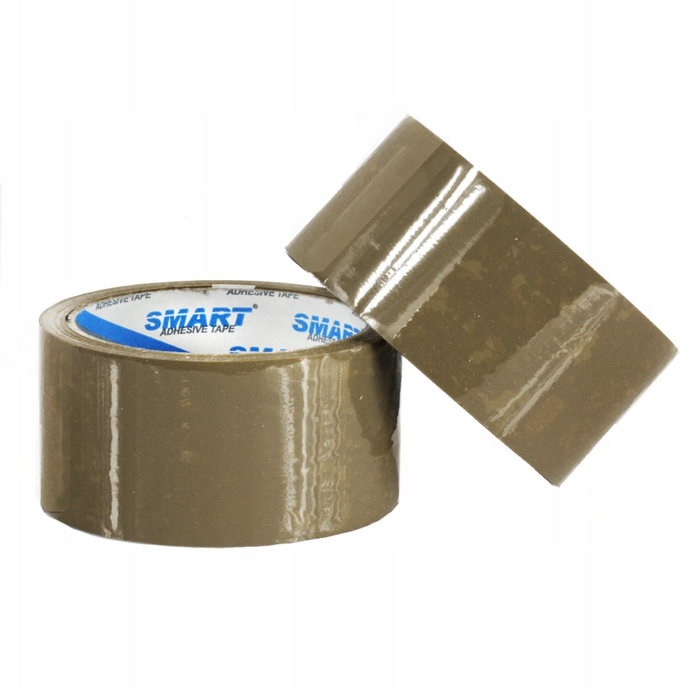 Packing tape brown rubber 48x50m VIBAC/SMART SOLVENT