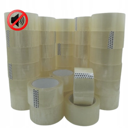 Packing tape silent unwinding 48x66m - 72y 36 pcs.