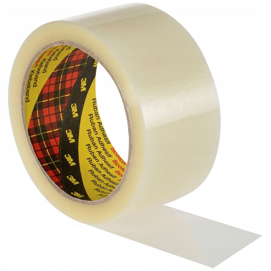 Packing tape transparent hot-melt strong 3M 48mm 66m Scotch