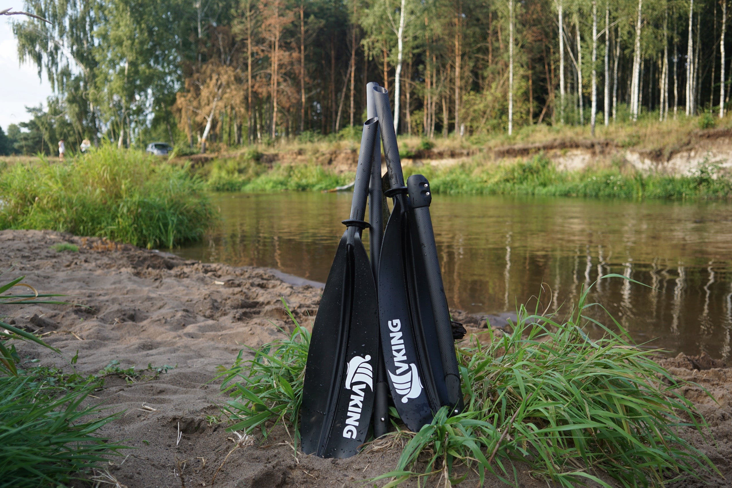 Packraft paddle folding four-piece carbon adjustable 215-230 without slack EAN (GTIN) 5907182173049