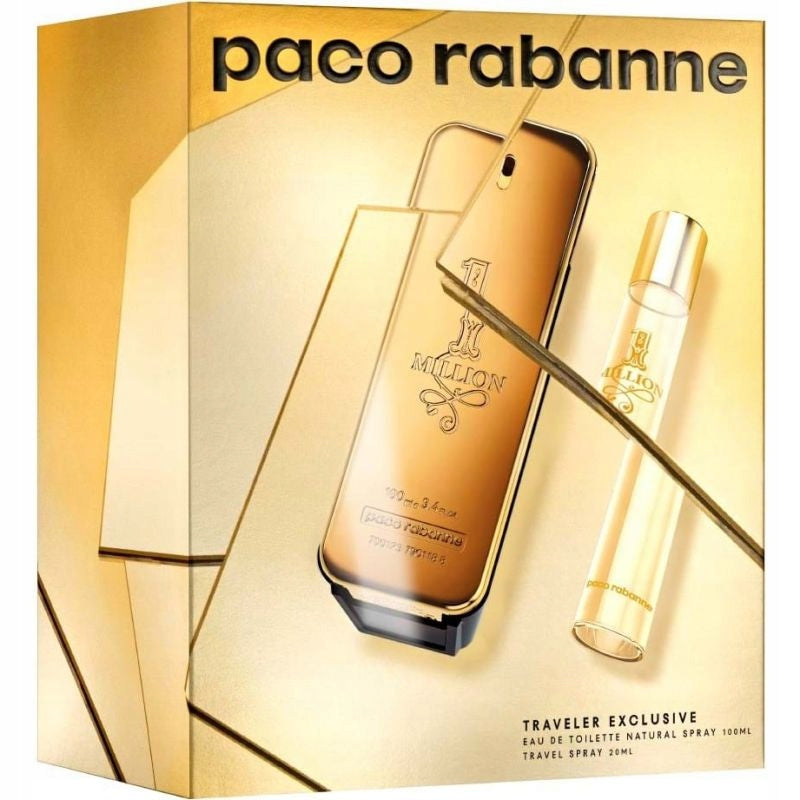 Paco Rabanne 1 Million 100ml eau de toilette + 20ml eau de toilette Set Manufacturer code 3349668571741