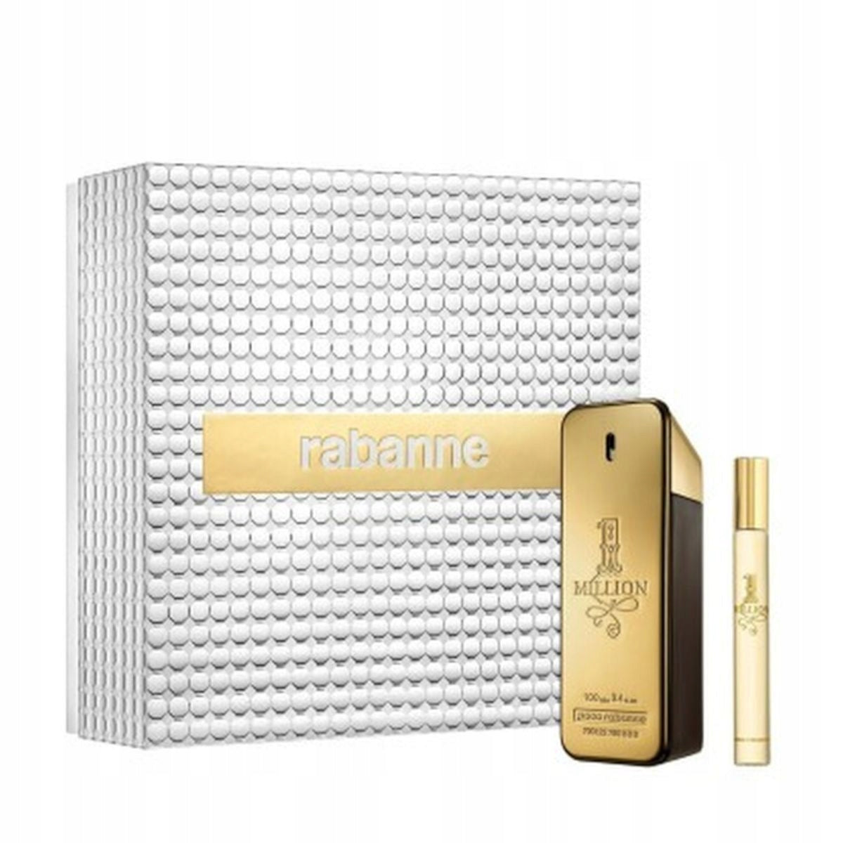 Paco Rabanne 1 million 100ml + 10ml EDT Eau De Toilette Set For Men