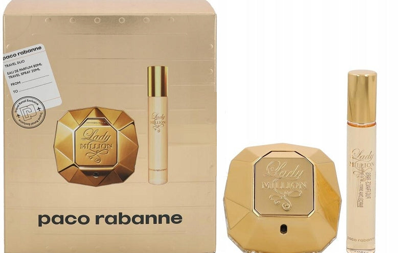 Paco Rabanne Lady Million water miniature 20ml + eau de parfum - 80ml