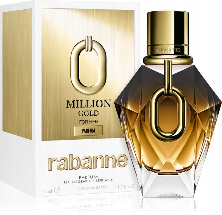 Paco Rabanne Million Gold For Her 50ml Perfume For Women Fragrance