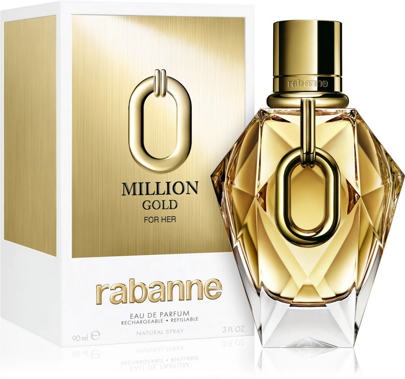 Paco Rabanne Million Gold For Her 90ml * EDP Eau de Parfum for women