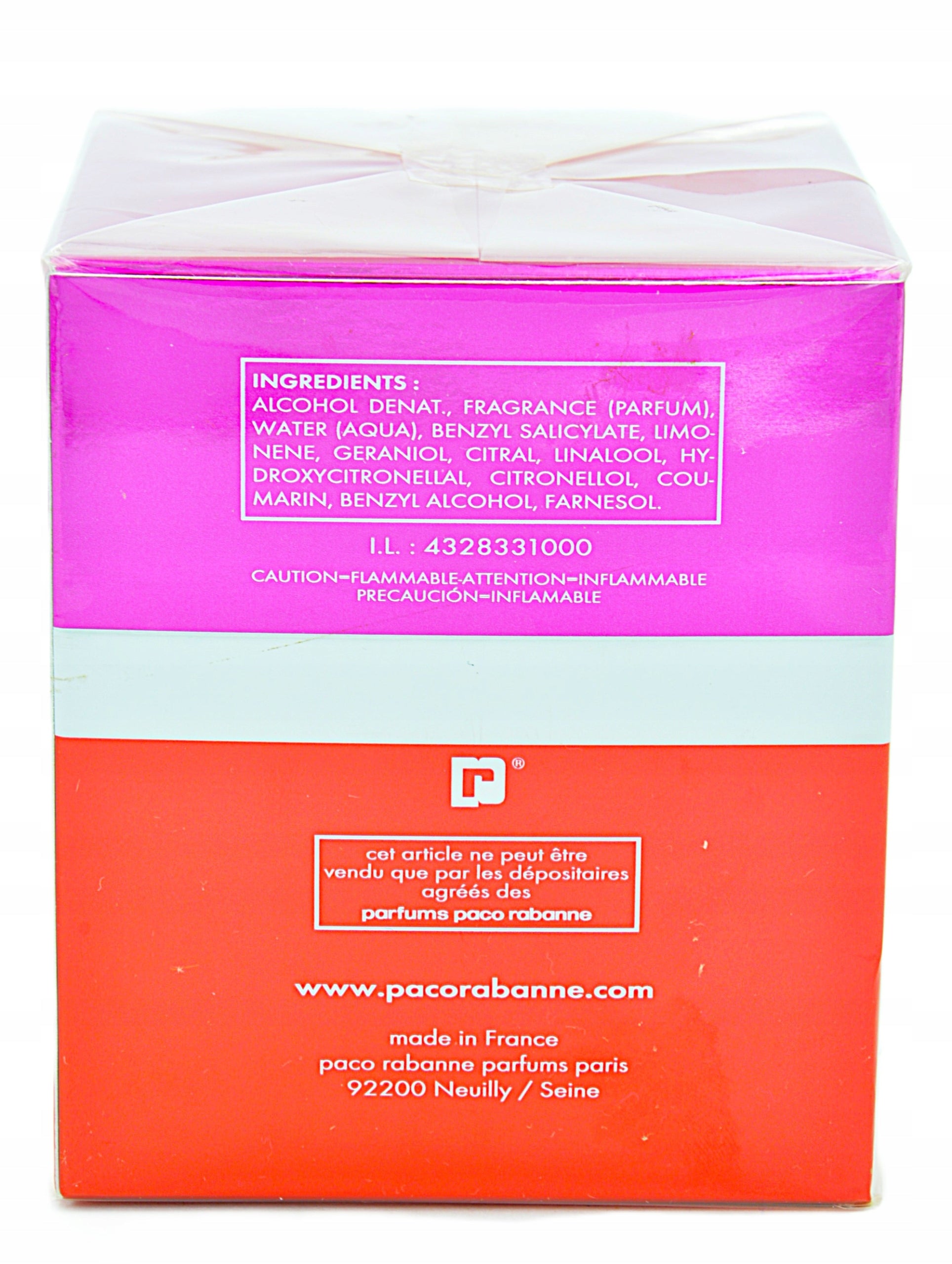 Paco Rabanne Ultrared 2009r. 50ml edp Very Early Edition Unique Packaging status original