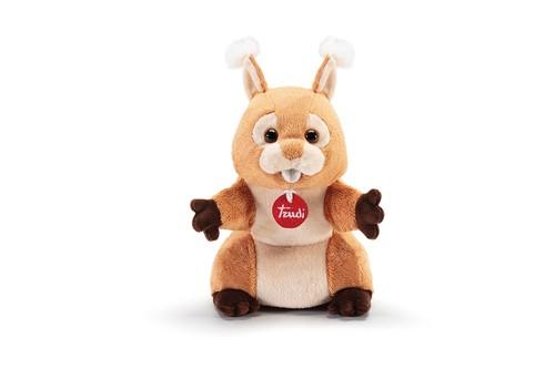 Pliušinis žaislas pirštinė voverė Trudi, 27 cm