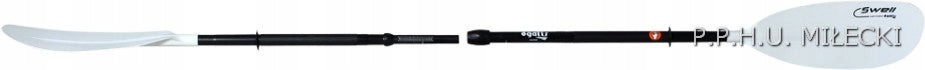 Paddle Egalis Swell 220cm ALU for kayak folding two-feather swivel Brand Egalis