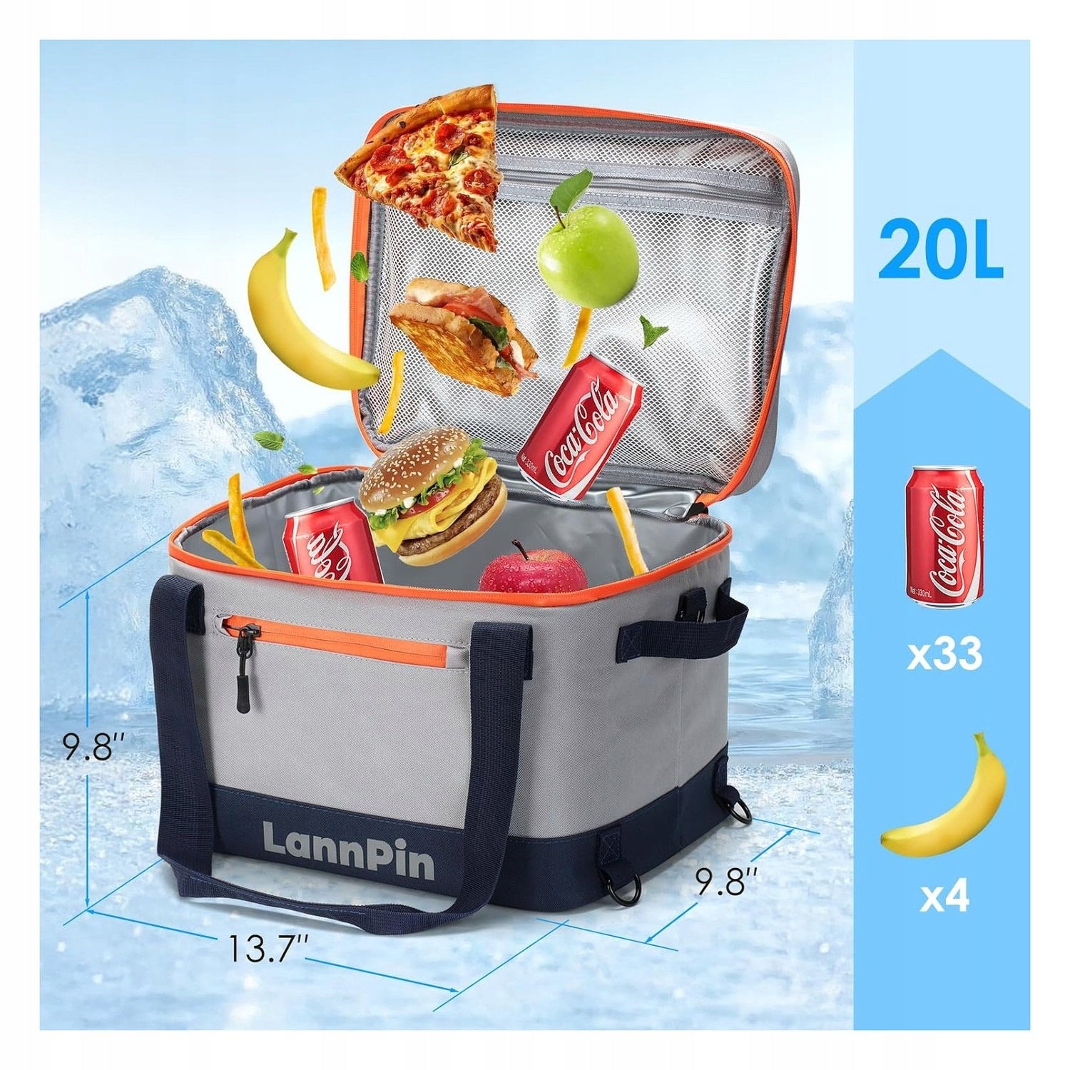 Paddleboard Cooler Large 33 Liter SUP Accessories Medical device type accessories for a medical device or a product without an intended medical purpose