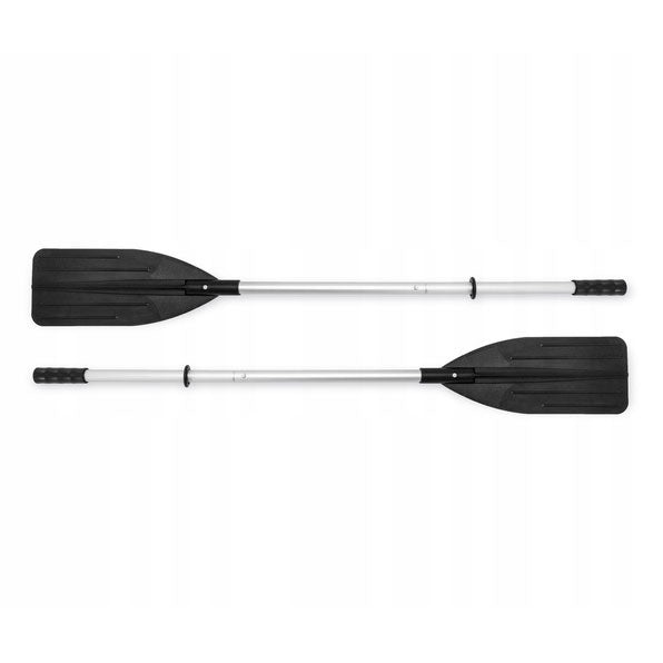 Paddles 2 pieces for pontoon aluminum for kayak single feather 137 cm INTEX Brand Intex