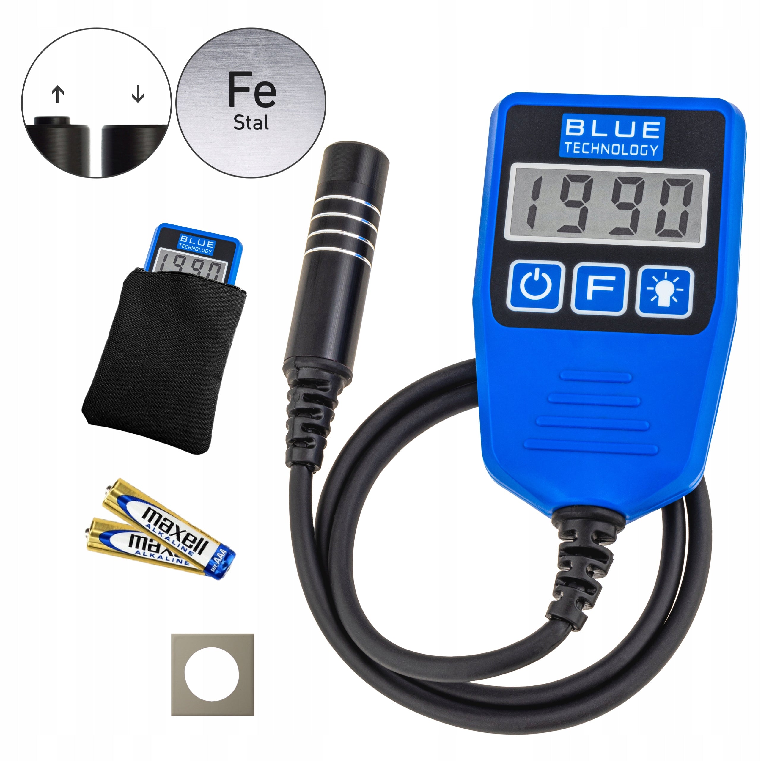 Paint Thickness Meter Sensor Tester DX-13-S-FE Flat Probe with Pressure