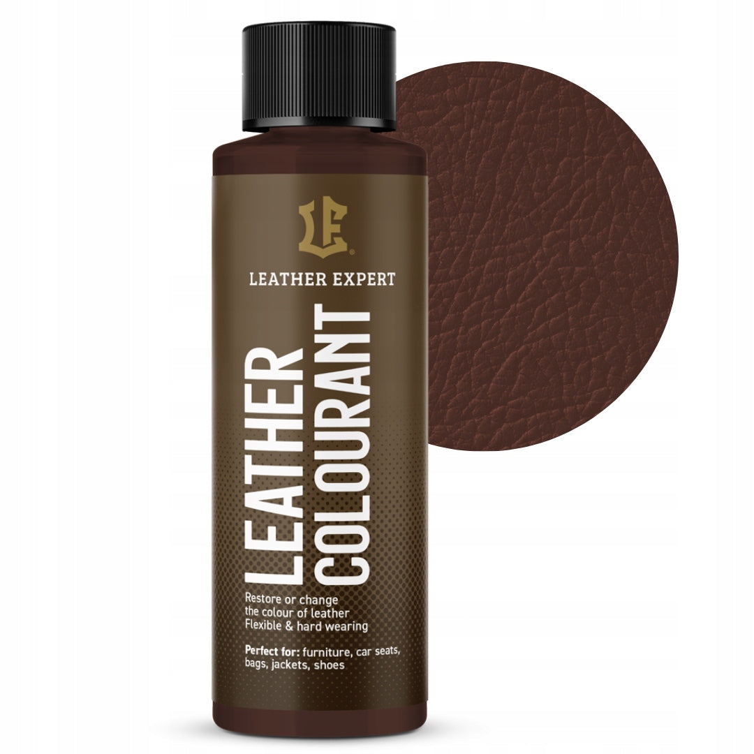 Paint for natural leather and eco brown (Espresso Brown 308) 50ml