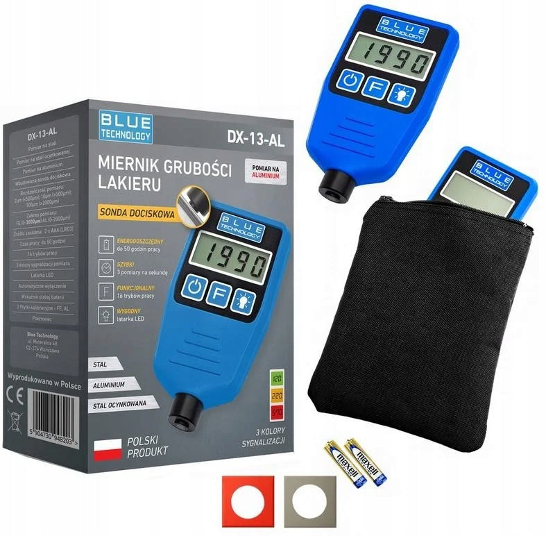 Paint thickness gauge Blue Technology DX-13-AL