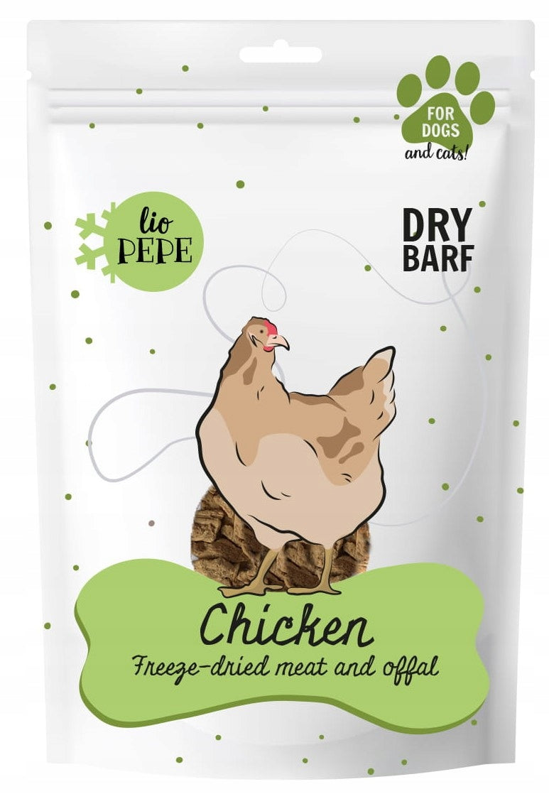 Paka Animal Treat Lio Chicken Hearts 60g