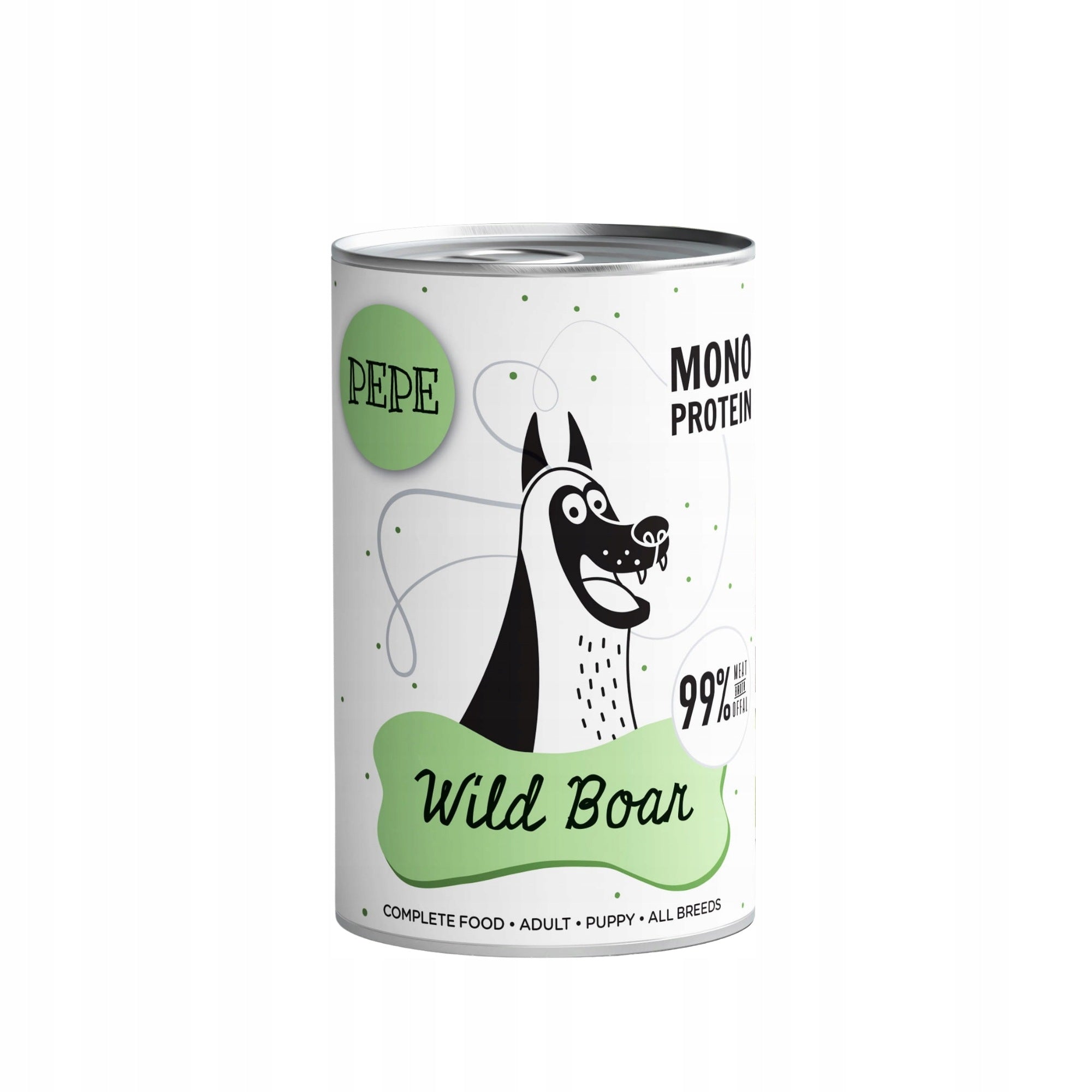 Paka Zwierzaka Wet Food PEPE Wild Boar (wild boar) 400g Manufacturer code 5904906033955