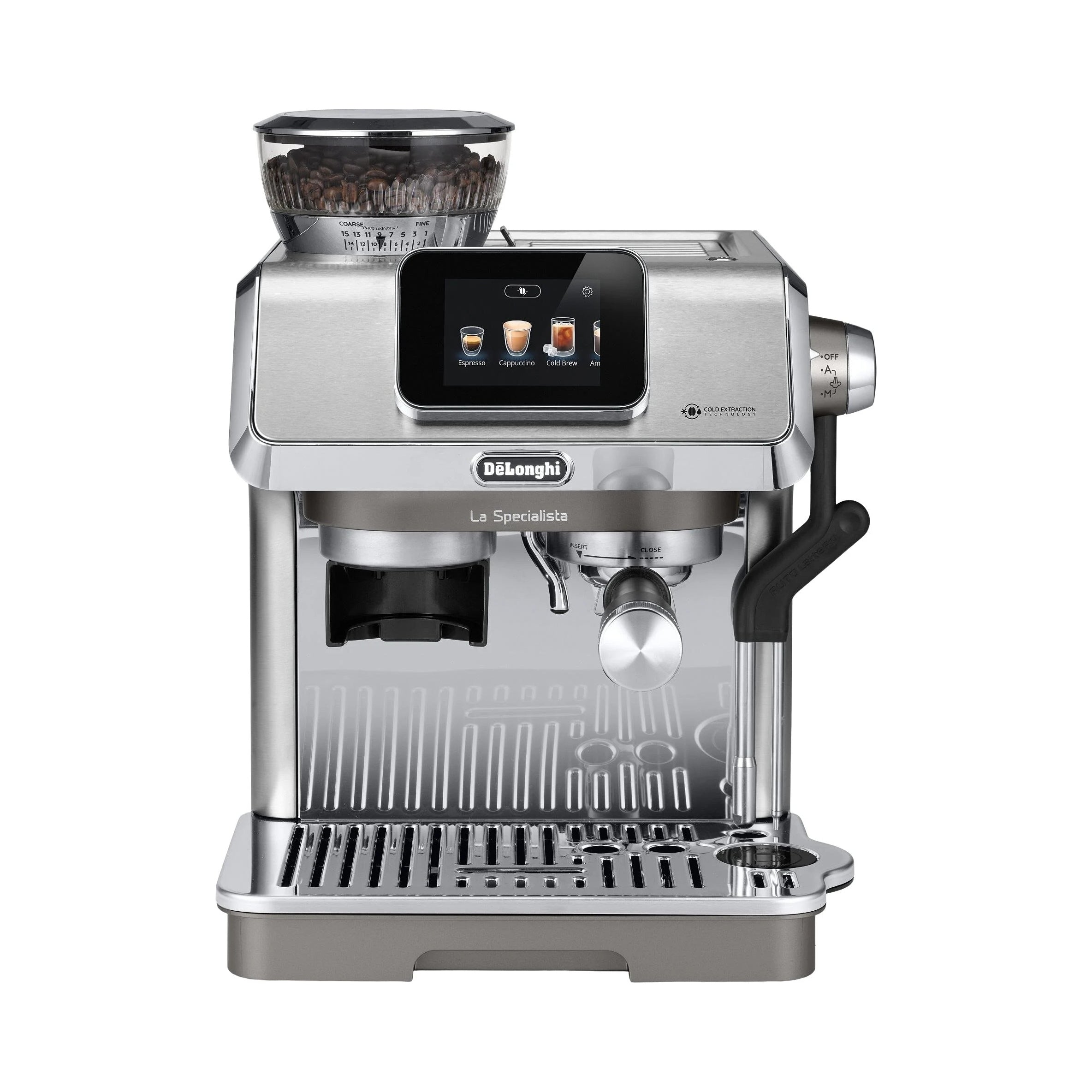 Pákový tlakový kávovar De'Longhi EC9455.M 1450 W stříbrný