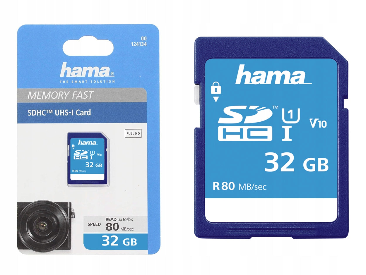 Pamäťová karta SDHC Hama 32 GB trieda 10