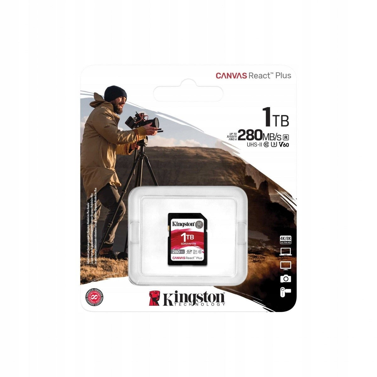 Paměťová karta Kingston SDR2V6/1TB 1 GB Card capacity 1 GB