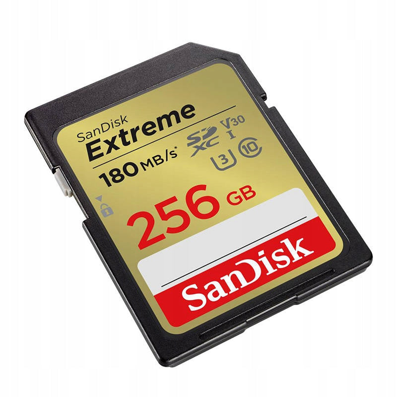 Paměťová karta SanDisk Extreme SDXC 256 GB Class 10 UHS-I/U3 V30 Manufacturer SanDisk