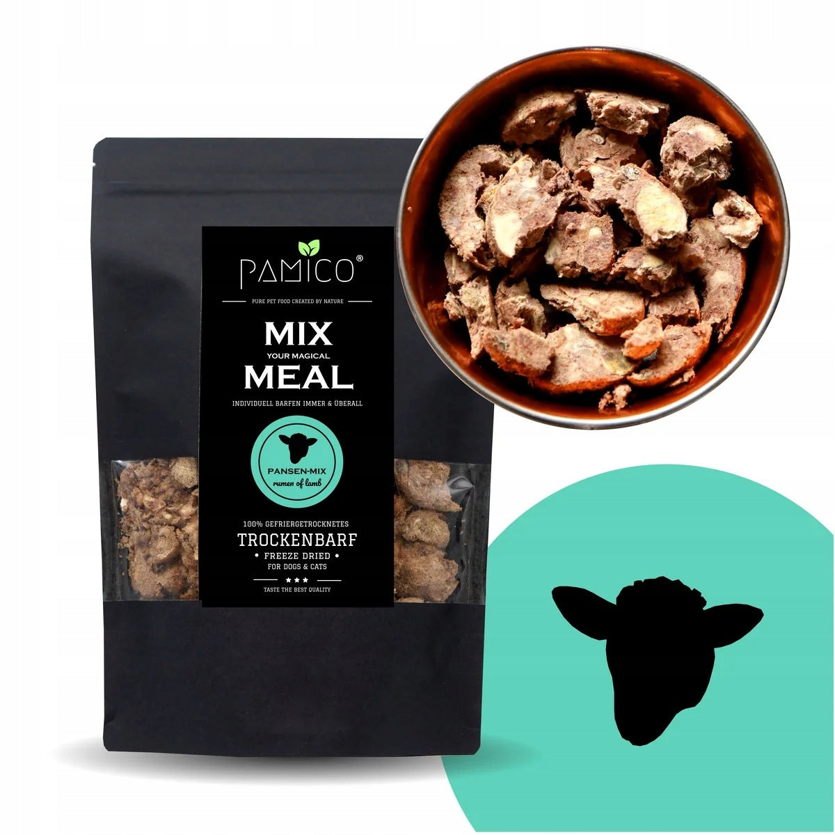 Pamico MIX MEAL Lamb Freeze-Dried 140G