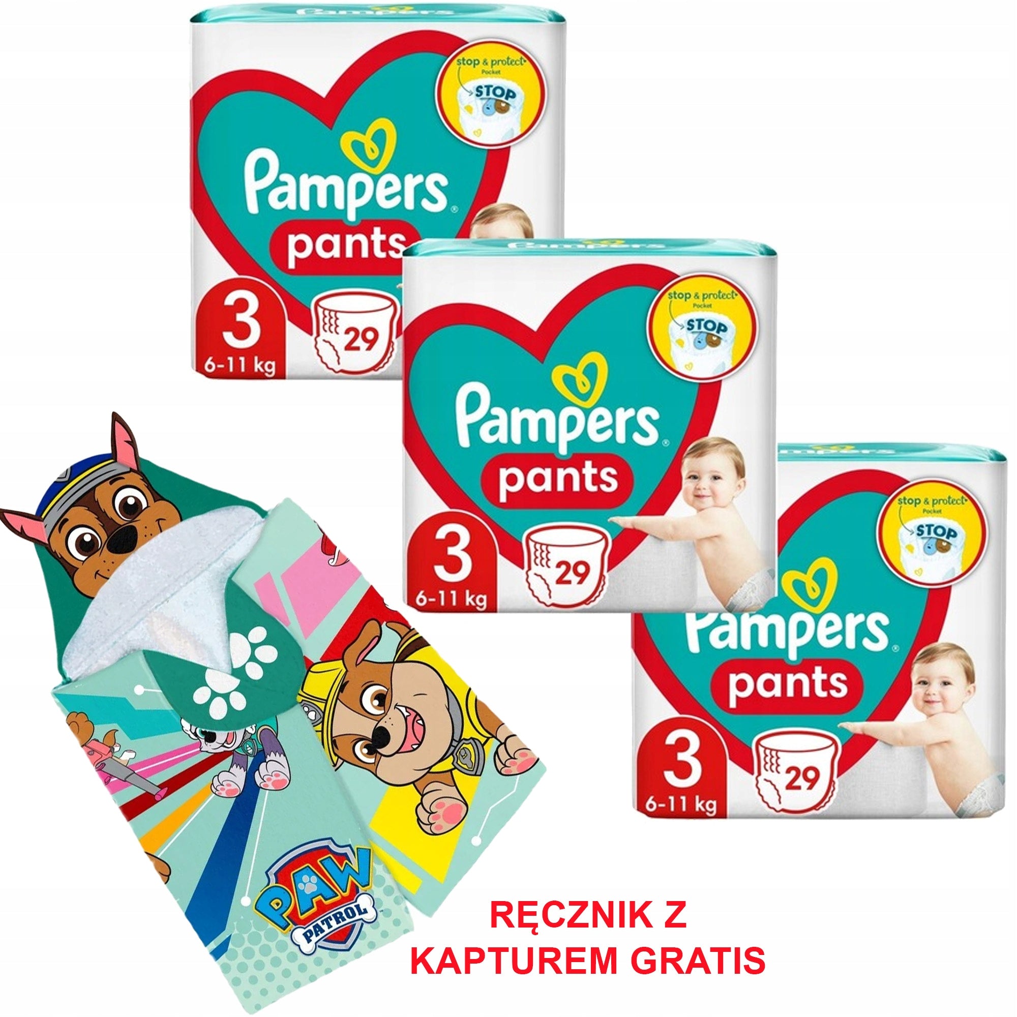 Pampers Baby Diaper Pants Size 3 6-11kg 29pcs