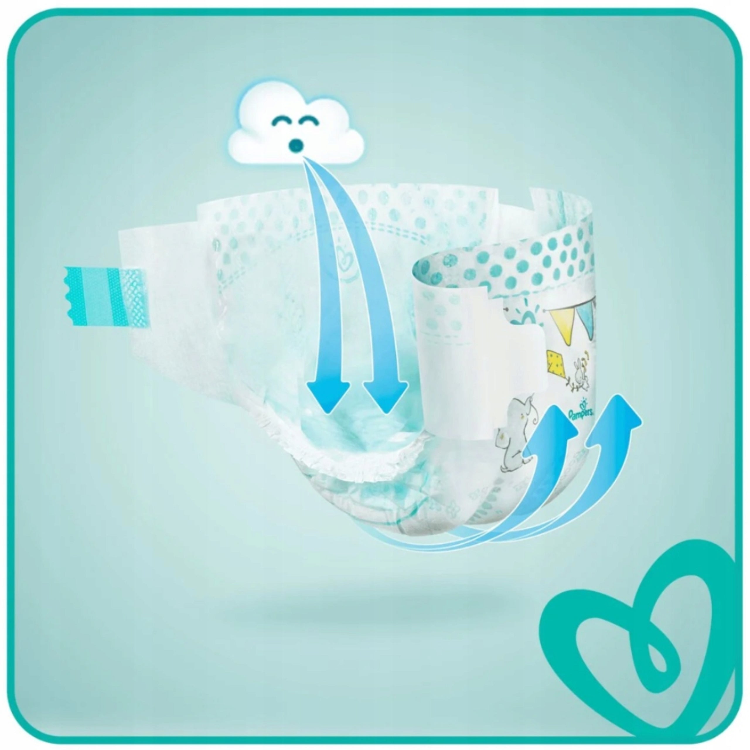 Pampers Premium Care 1 312 pcs 2-5 kg Diapers Brand Pampers