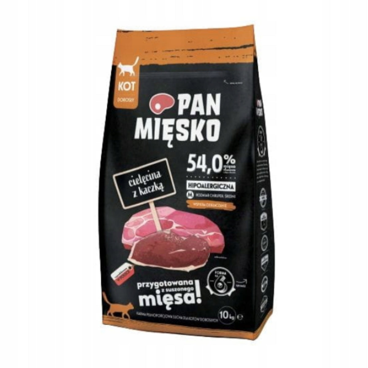 Pan Mięsko Veal with Duck 10kg for Cat