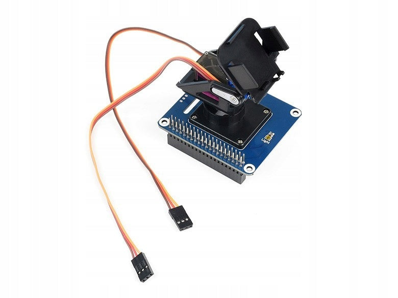 Pan-Tilt HAT - 2 DOF Platform with Camera Driver for Raspberry Pi